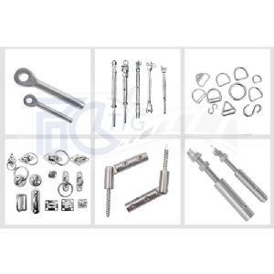 TIG啟思工業/樓梯鋼索配件/欄杆配件/不銹鋼護欄/鋼索末端配件/各類不銹鋼配件